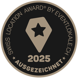 Swiss Location Award 2025 by eventlokale.ch – ausgezeichnet