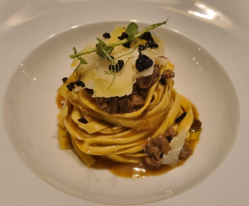 Tagliatelle mit Rehragout